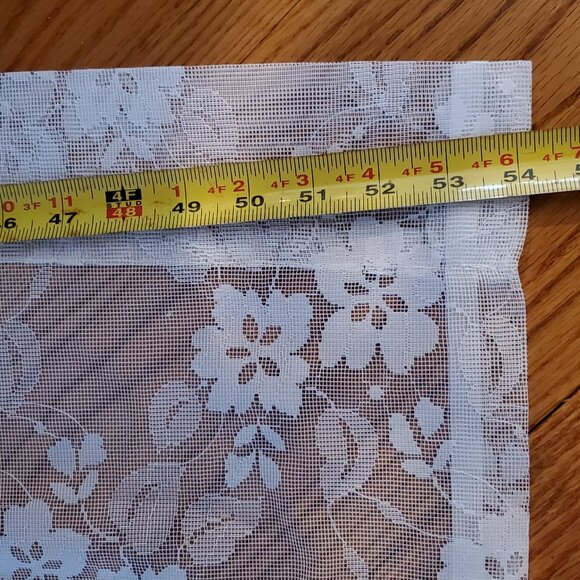 3 Sets Sheers Floral, Rose, Plain 62" x 54" Vintage 1 JC Penney Vintage - Picture 4 of 15